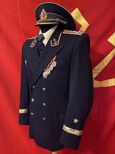 Soviet navy captain I rank parade dress uniform M1952