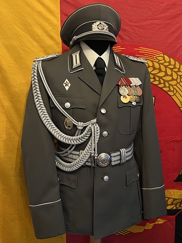 DDR NVA Motorisierte Schützen Major Parade Uniform